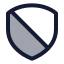 Shieldban icon with duotone standard style