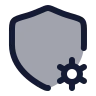 Shield Cog Corner icon preview
