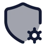 Shield Cog Corner icon preview