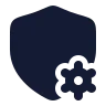 Shield Cog Corner icon preview