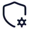 Shield Cog Corner icon preview