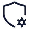 Shield Cog Corner icon preview