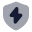 Shieldenergy icon with bulk rounded style
