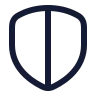 Shield Half icon preview