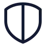 Shield Half icon preview