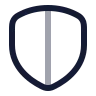 Shield Half icon preview