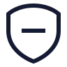 Shield Minus icon preview