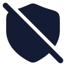 Shield Off icon preview