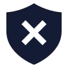 Shield X icon preview