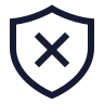 Shield X icon preview