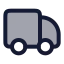 Shippingtruck icon with duotone rounded style