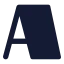 Shopsign icon with solid standard style