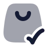 Shopping Bag Check icon preview