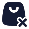 Shopping Bag Remove icon preview