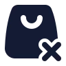 Shopping Bag Remove icon preview