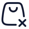 Shopping Bag Remove icon preview