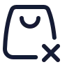 Shopping Bag Remove icon preview