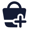 Shopping Basket Add 02 icon preview