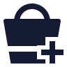Shopping Basket Add 02 icon preview