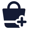 Shopping Basket Add 02 icon preview