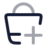 Shopping Basket Add 02 icon preview