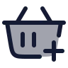 Shopping Basket Add 03 icon preview