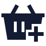 Shopping Basket Add 03 icon preview
