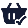 Shopping Basket Done 03 icon preview