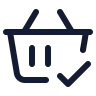 Shopping Basket Done 03 icon preview