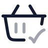 Shopping Basket Done 03 icon preview