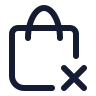 Shopping Basket Remove 01 icon preview