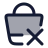 Shopping Basket Remove 02 icon preview
