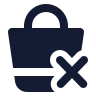 Shopping Basket Remove 02 icon preview
