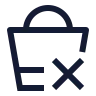 Shopping Basket Remove 02 icon preview