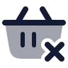 Shopping Basket Remove 03 icon preview
