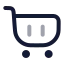 Shoppingcart icon with twotone rounded style