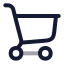 Shoppingcart icon with twotone rounded style