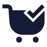 Shopping Cart Check 01 icon preview