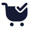 Shopping Cart Check 01 icon preview