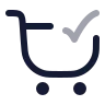 Shopping Cart Check 01 icon preview