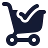 Shopping Cart Check 02 icon preview
