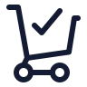 Shopping Cart Check 02 icon preview