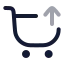 Shoppingcartcheckout icon with twotone rounded style