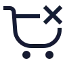 Shopping Cart Remove 01 icon preview