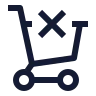 Shopping Cart Remove 02 icon preview