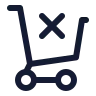 Shopping Cart Remove 02 icon preview