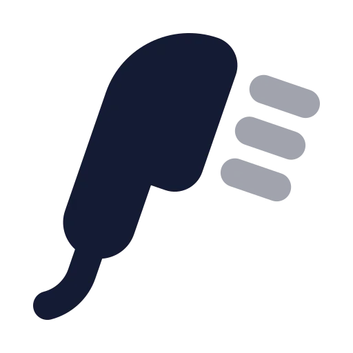 Shower Head Icon in Bulk Rounded style