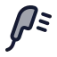 Showerhead icon with duotone rounded style