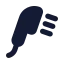 Showerhead icon with solid rounded style