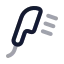 Showerhead icon with twotone rounded style
